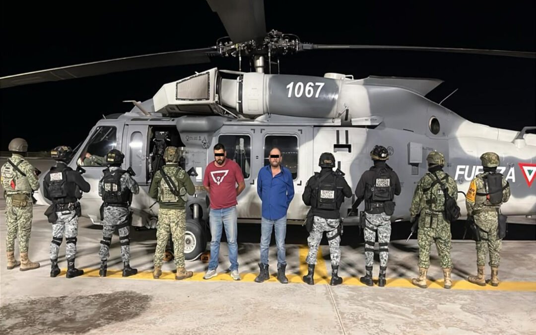 “El señor de la A” jefe de plaza de “La Línea” afin al “Nuevo Cártel de Juárez”, fue detenido con un sicario en Ojinaga.