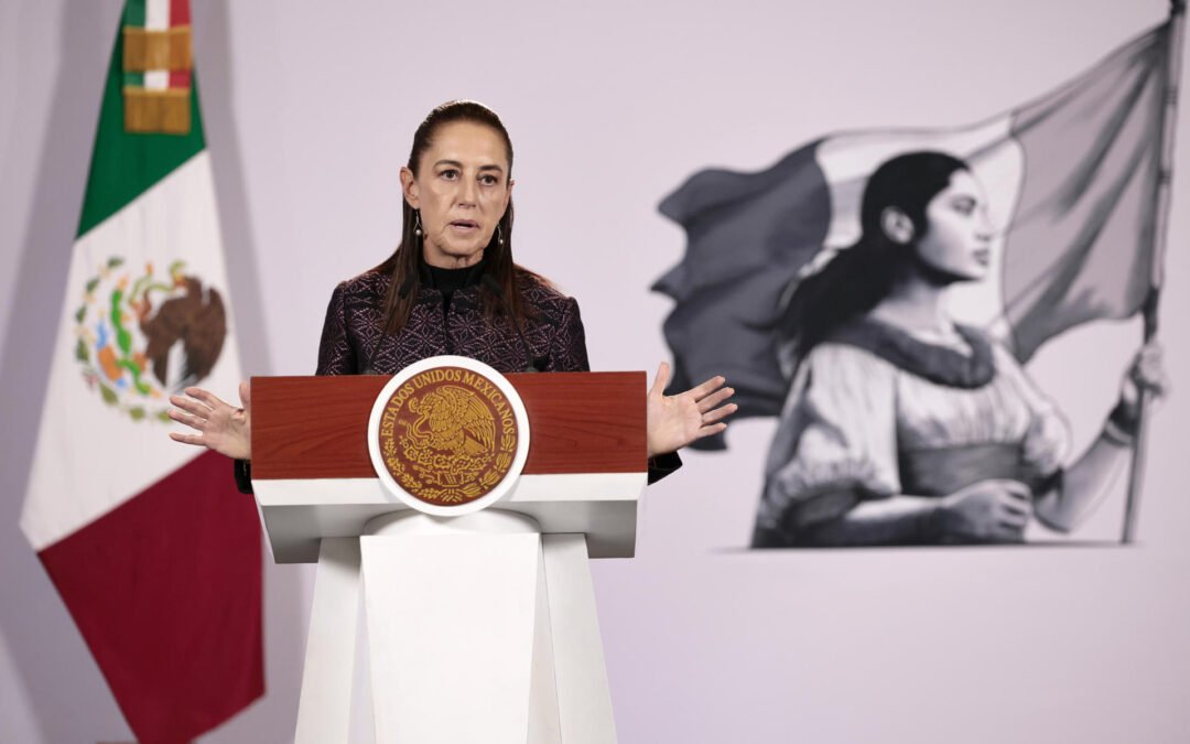 Advierte Sheinbaum que “la derecha internacional sí quiere intervenir” en México