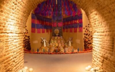 Arquitectos mexicanos llevan altar de muertos a Madrid