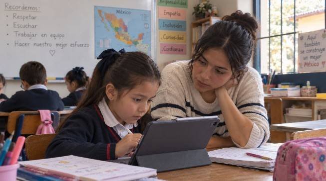 Reportan Docentes retos de concentración y autorregulación en los “pandemials” que cursan primaria