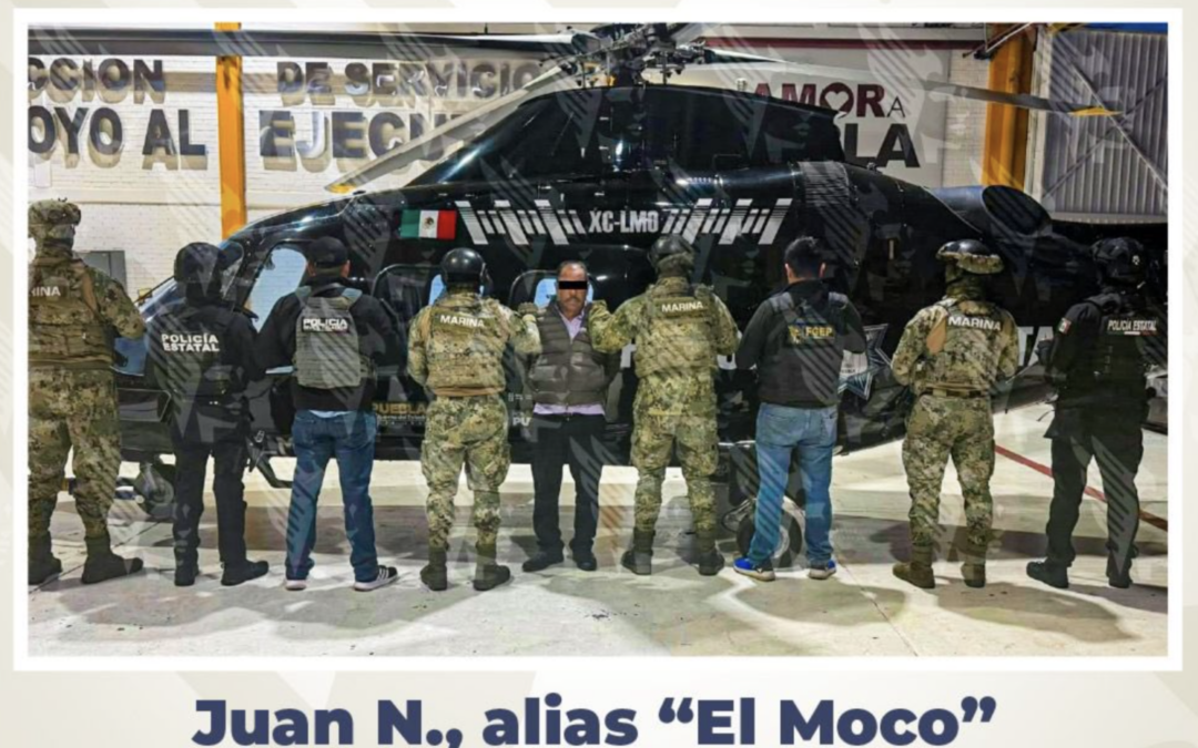 Detienen por segunda vez a “El Moco”, excandidato de Fuerza por México ligado al huachicol