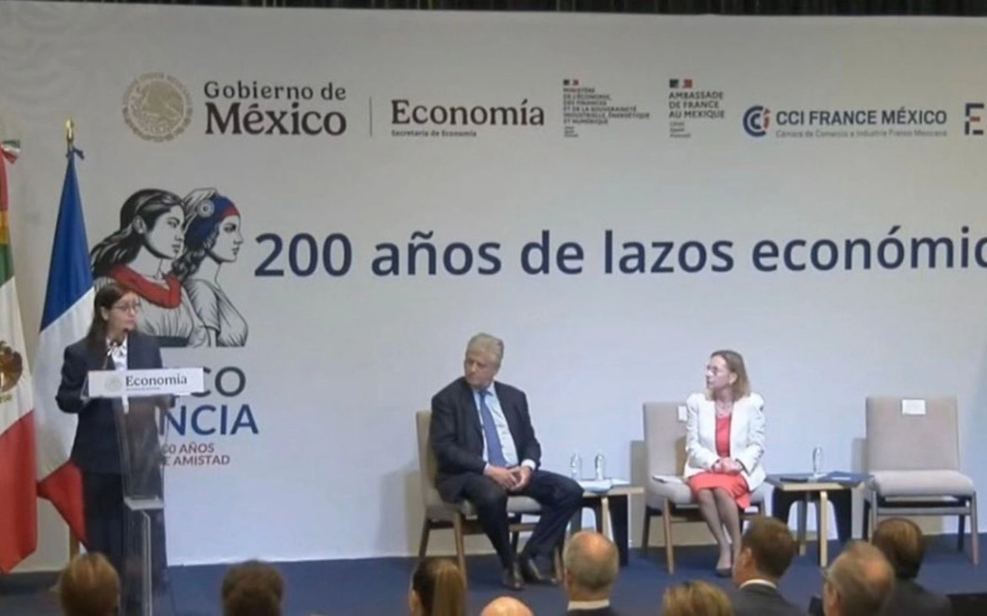 Francia y México, listos para avanzar en comercio e inversiones