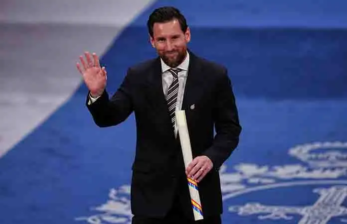 Messi recibe el Princesa de Asturias de los Deportes