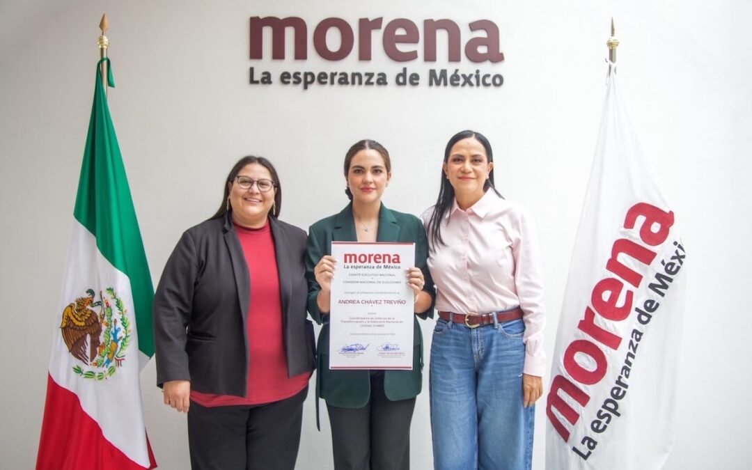 Morena designa a Andrea Chávez como coordinadora en Ciudad Juárez