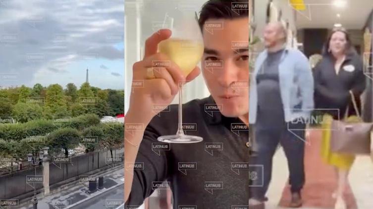 “París a tus pies, chamaquito”: nuevos videos muestran al contratista favorito del INE paseando al hijo de Taddei en Francia